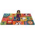 Carpets For Kids Animal Sounds Toddler 6 ft. x 9 ft. Rectangle Rug CA61964